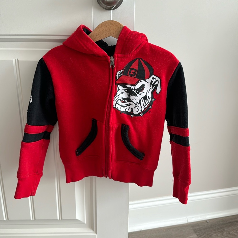 University of Georgia zipper hoodie